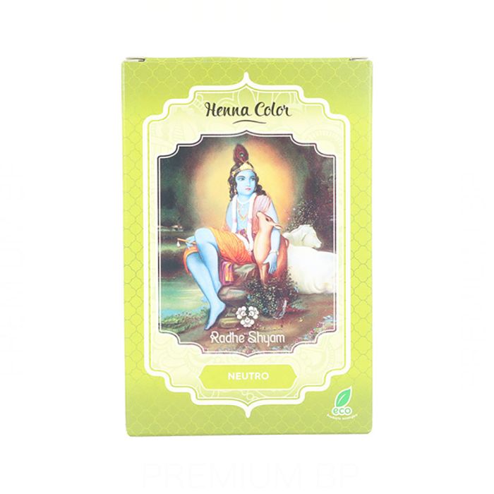 Coloración Semipermanente Henna Radhe Shyam Shyam Henna (100 g)