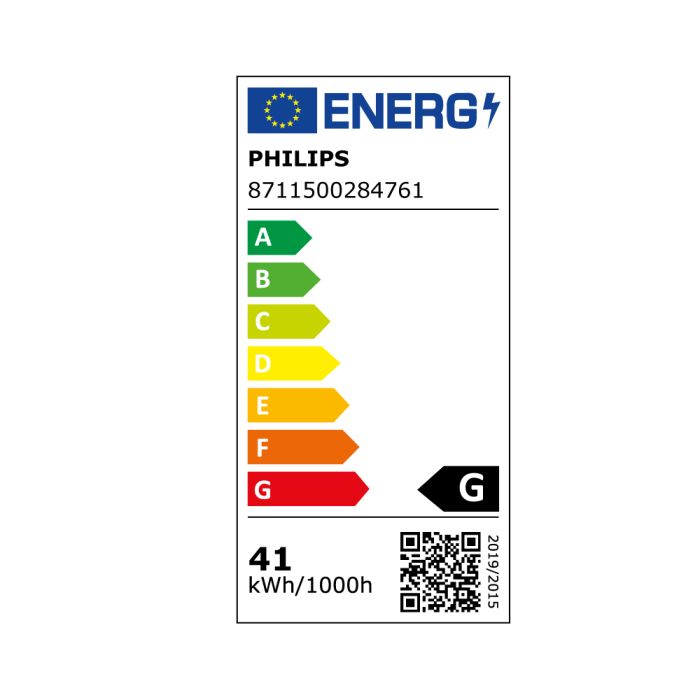 Tubo fluorescente circular 40w ø40cm trifosforo 830k luz calida philips 1