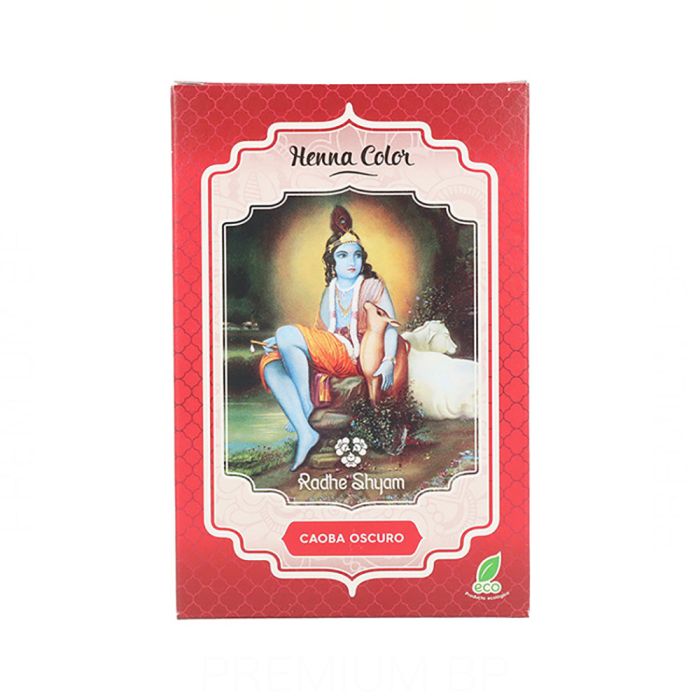 Coloración Semipermanente Henna Radhe Shyam 2603104900 Caoba (100 g)