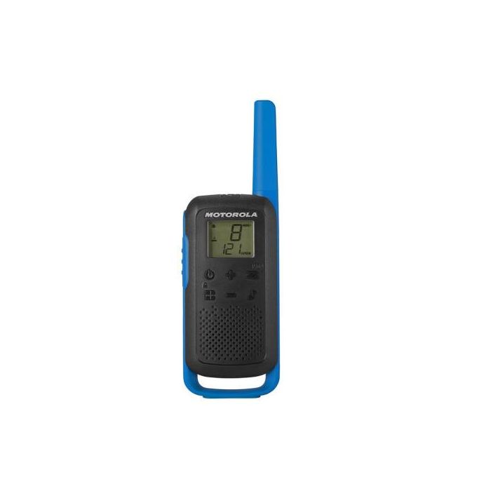 Pack 2 Walkie Talkie T62 Azul Motorola 59T62BLUEPACK