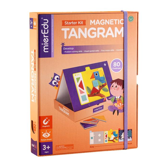 Tangram Magnético Kit Principiante Me330A Mieredu 1