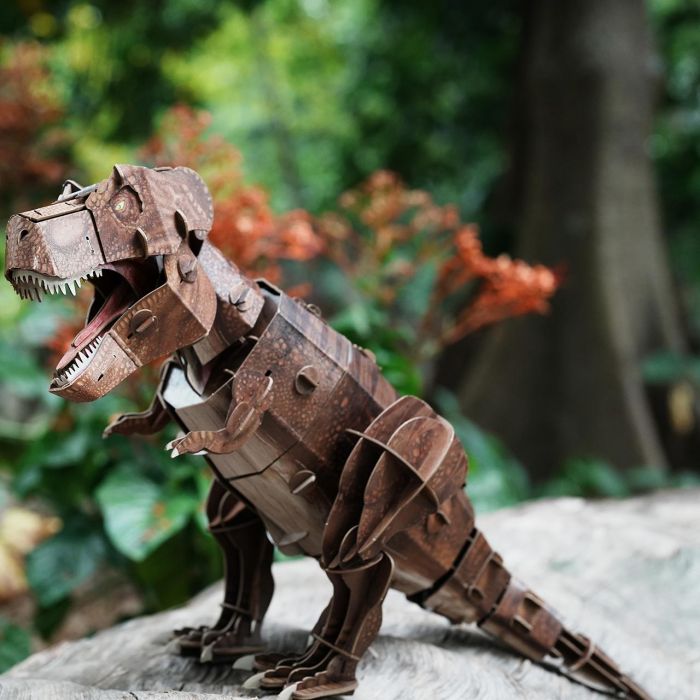 Puzzle Eco 3D Tyrannosaurus Rex Me4241 Mieredu 4