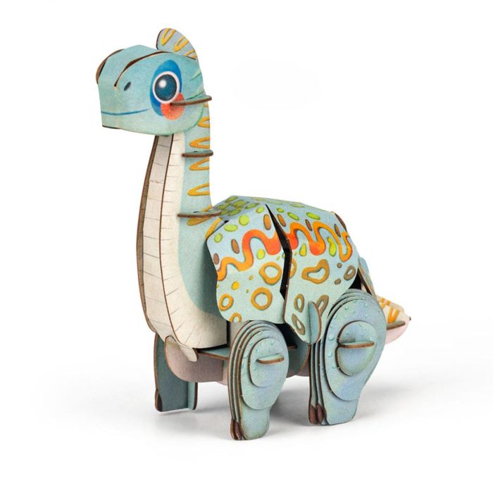 Mini Puzzle 3D Con Sonido Brachiosaurus Pp1126 Mieredu 1