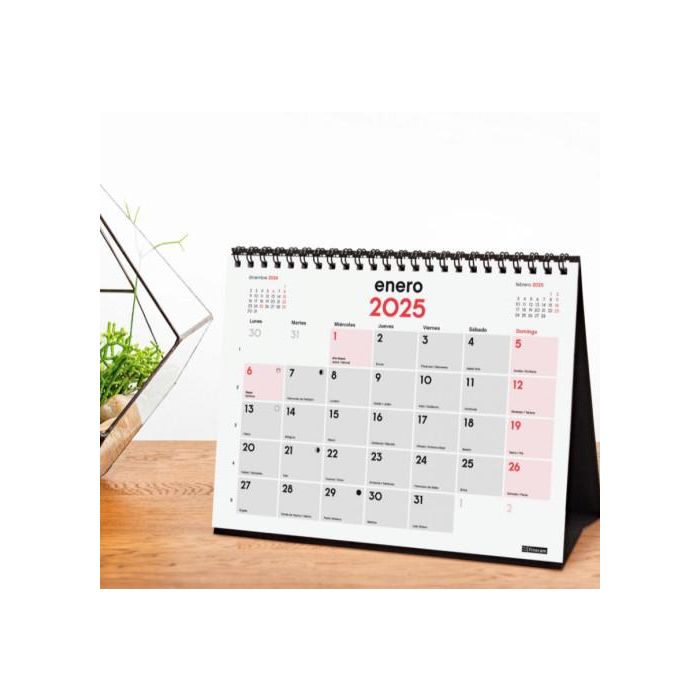 Finocam Calendario De Sobremesa Para Escribir S-210x150 mm Neutro 2025 1