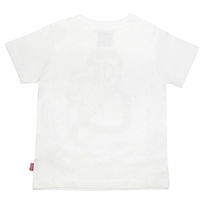 Camiseta de Manga Corta Infantil Levi's Blanco 1