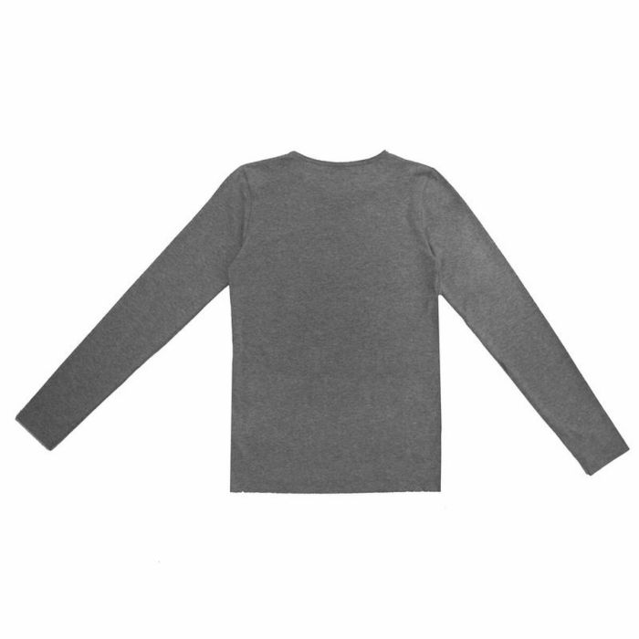 Camiseta de Manga Larga Infantil Levi's Fille Gris oscuro 2