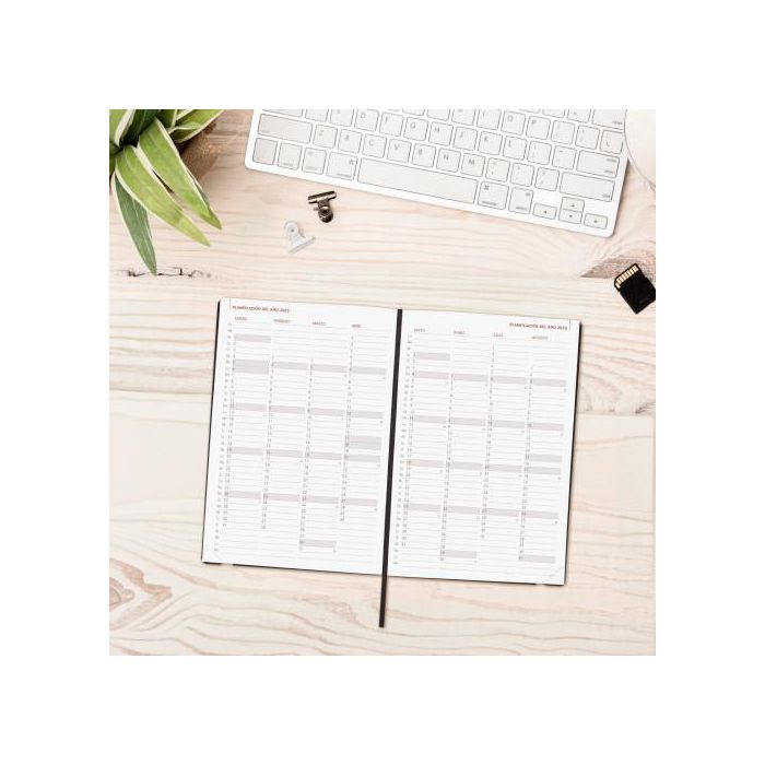 Finocam Agenda Anual Dynamic Mara Y10-140x204 mm Svv Negro 2025 3