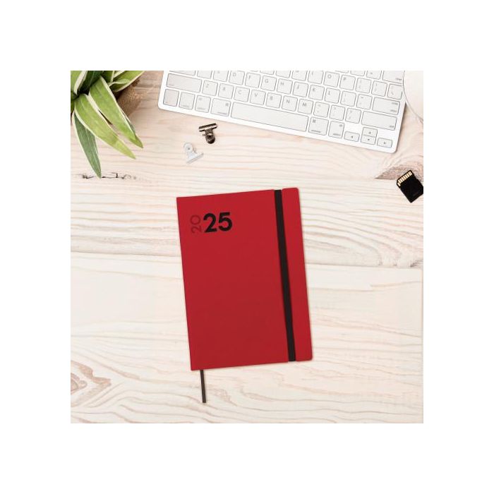 Finocam Agenda Anual Dynamic Mara Y10-140x204 mm 1Dp Rojo 2025 1