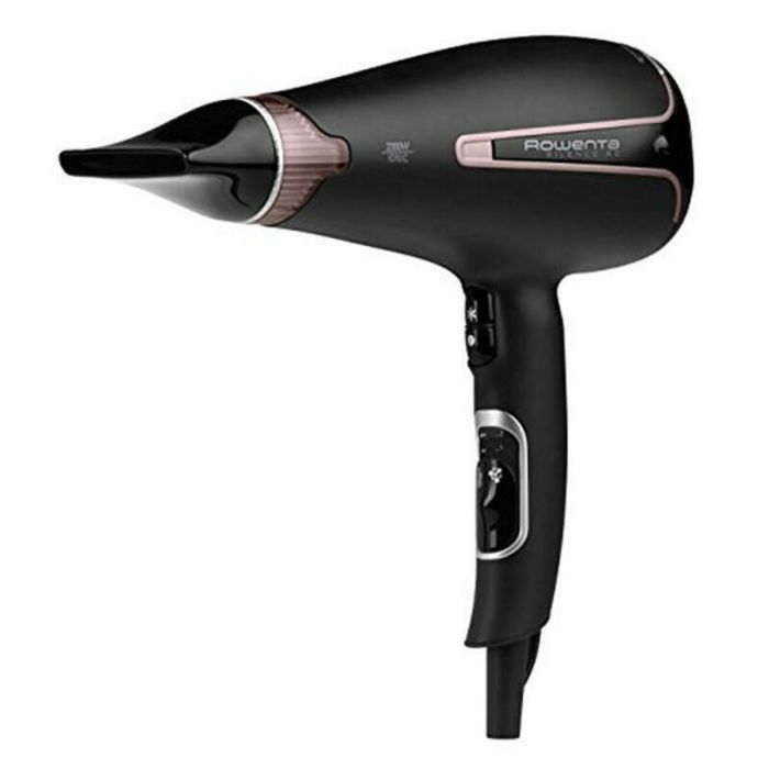 Secador de Pelo Rowenta CV7920 2300W AC Ultra Silent Negro Negro / Oro rosa 2300 W 7