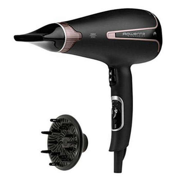 Secador de Pelo Rowenta CV7920 2300W AC Ultra Silent Negro Negro / Oro rosa 2300 W 4