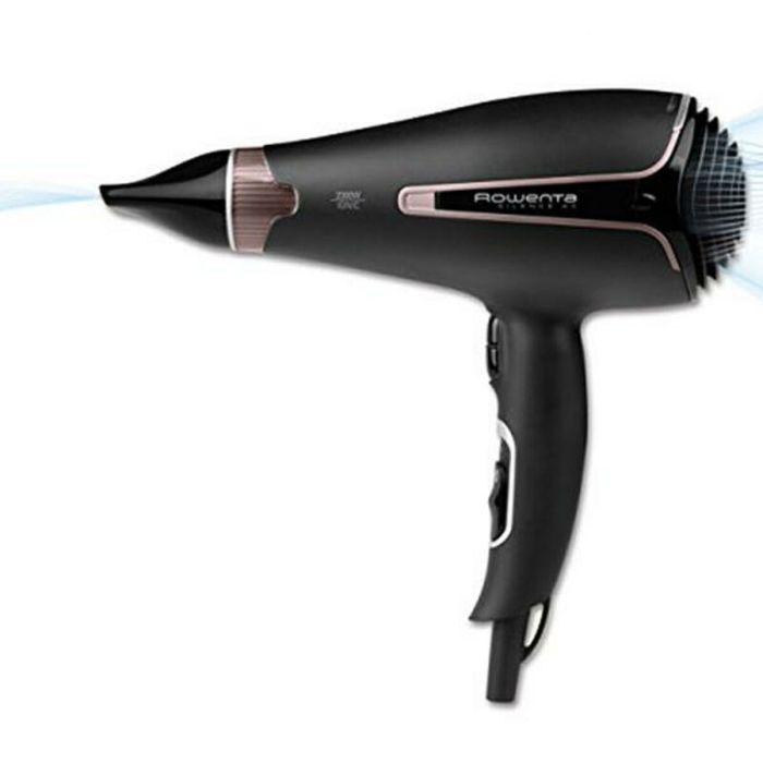 Secador de Pelo Rowenta CV7920 2300W AC Ultra Silent Negro Negro / Oro rosa 2300 W 3