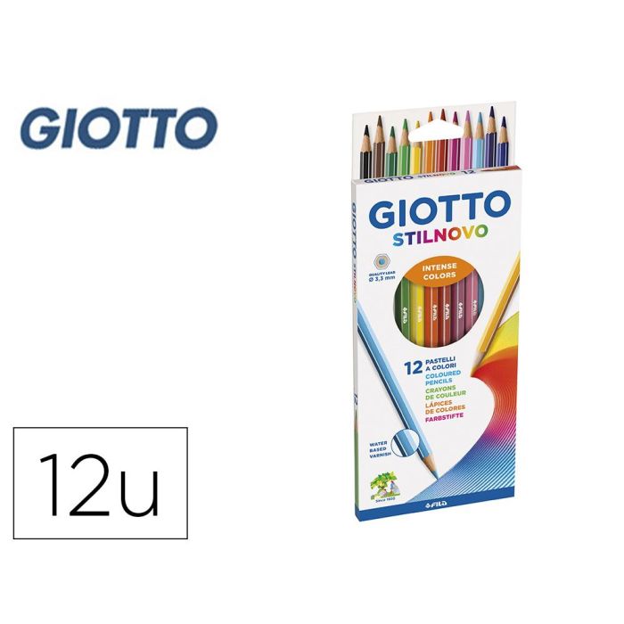 Lapices De Colores Giotto Stilnovo 12 Colores Unidad 10 unidades