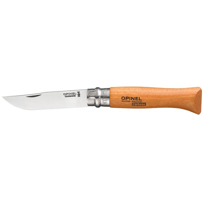 Navaja acero carbono nº9, hoja de 9cm. opinel