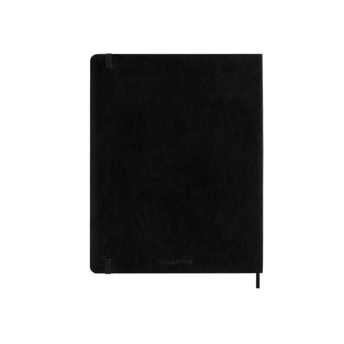 Agenda 2025 Tapa Blanda 12 Meses Semanal XL (19 X 25 Cm) Negra Moleskine DSB12WN4Y25 1