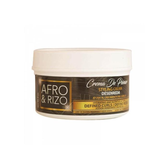 Afro & Rizo Crema De Peinar 8Oz Afro And Rizo