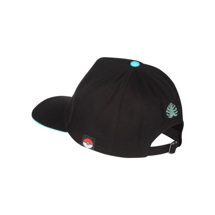 Gorra Unisex Pokémon Bulbasaur Badge 58 cm Negro Talla única 1