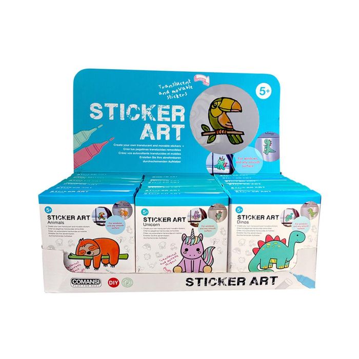 Sticker Art Basic Surtido Sa10100 Comansi