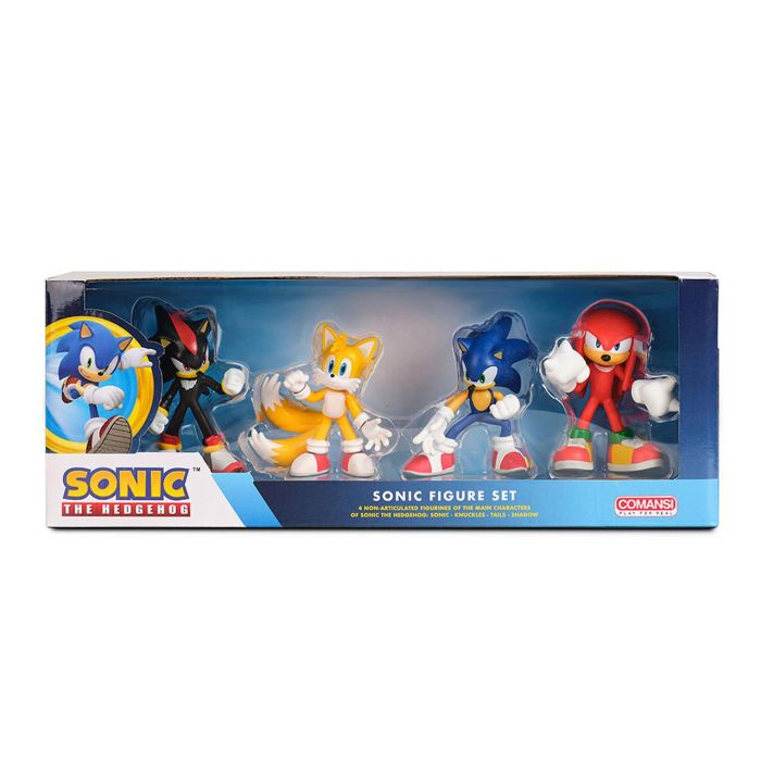 Set de Figuras Sonic 8 cm 4 Piezas 2