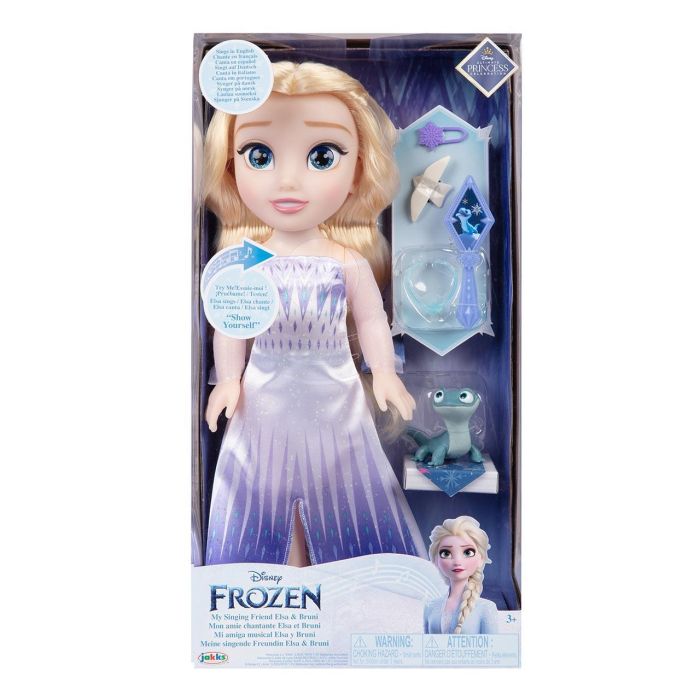 Muñeca Princesa Elsa Musical 38 Cm 225136 Jakks Pacific 4