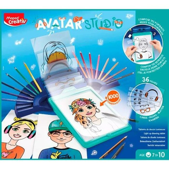 Maped Tablero De Actividades Creativas Avatar Studio +7 Años Maped Tablero De Actividades Creativas Avatar Studio +7 Años