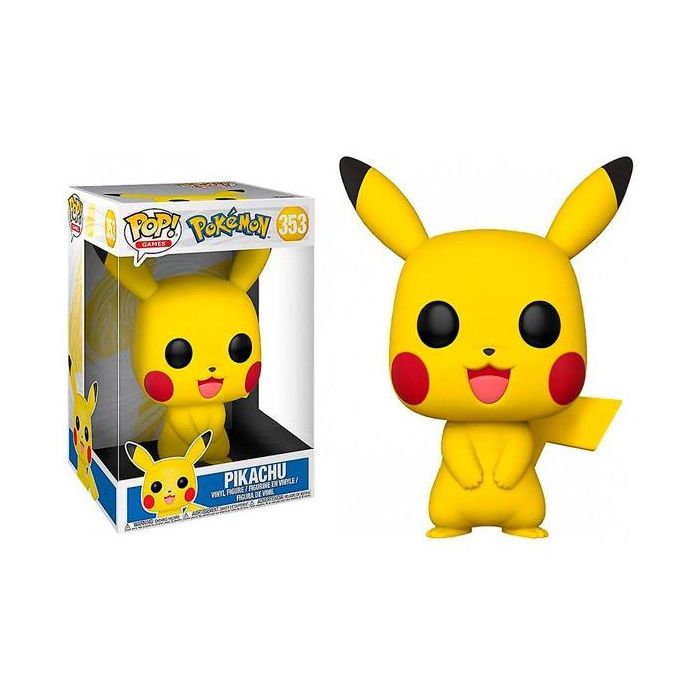 Funko Pop Pokemon Pikachu 10" Nº 353 -Caja Original-