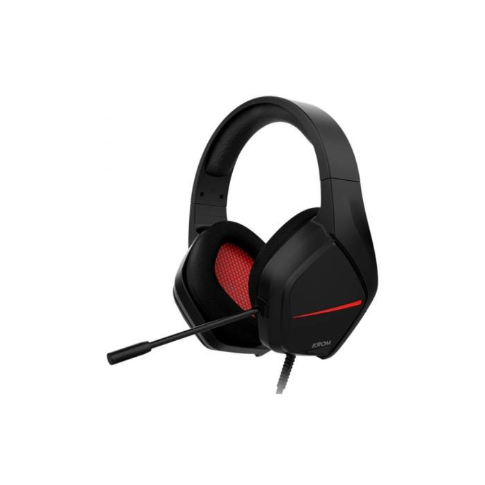 Auriculares Gaming con Micrófono Krom Kopa Move/ Jack 3.5/ Negros