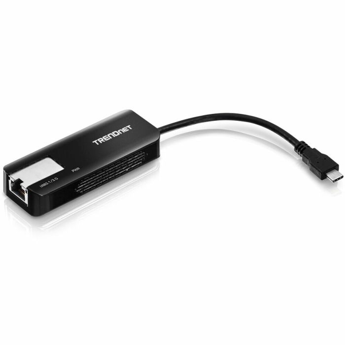 Adaptador Ethernet a USB Trendnet TUC-ET5G             Negro 1