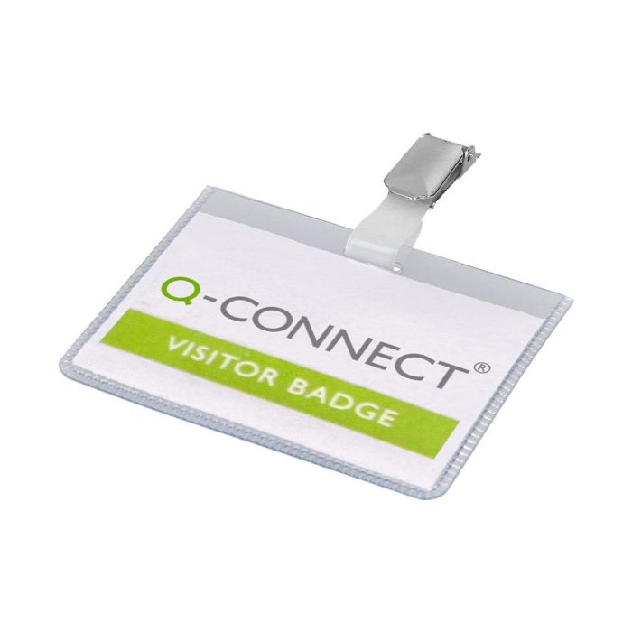 Identificador Con Pinza Q-Connect Kf01562 60x90 mm Cerrada 25 unidades 3