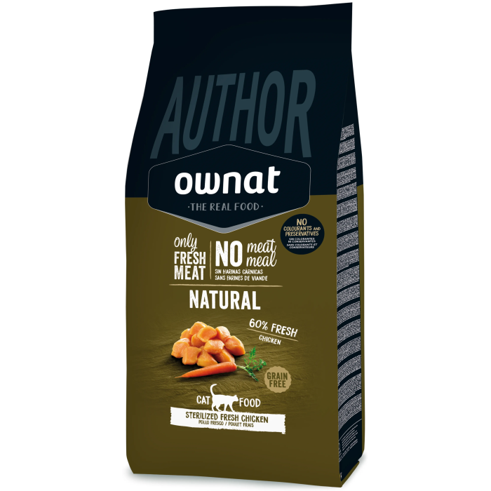 Ownat Author Gf Sterilized Fresh Chicken Cat 3 kg