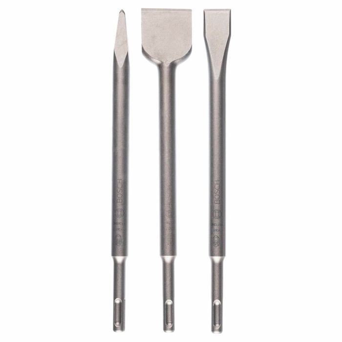 Set de cinceles BOSCH 2 607 019 457 SDS Plus 3 Piezas 4