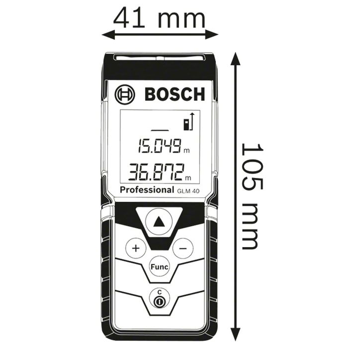 Telémetro BOSCH GLM 40 Professional 0,15 - 40 M 1