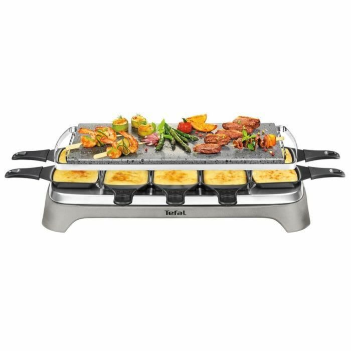 TEFAL - Raclette de acero inoxidable y diseño PR457B12 TEFAL - Raclette de acero inoxidable y diseño PR457B12