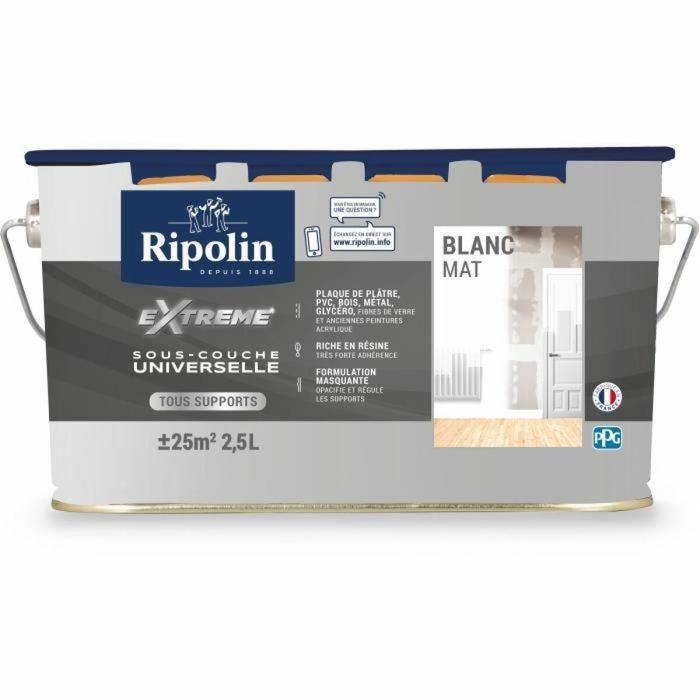 Pintura acrílica Ripolin Universal Underlay Extreme Acabado en mate Blanco 2,5 L