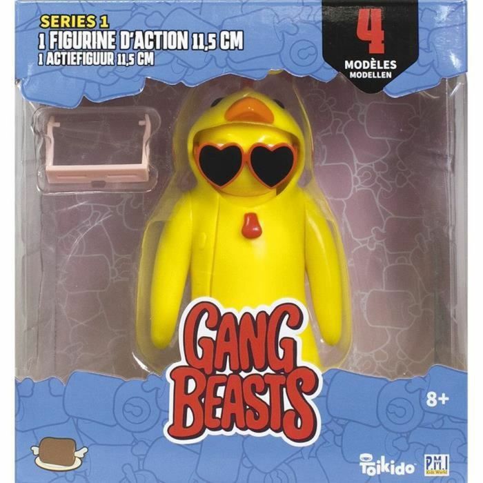 Figura de Acción Lansay Gang Beasts Lot #4 11,5 cm