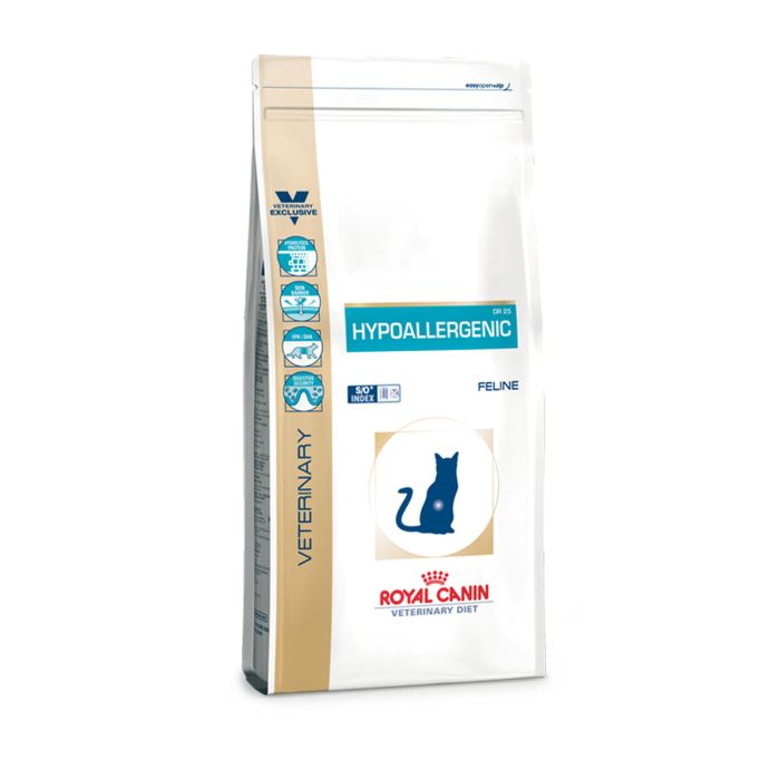 Comida para gato Royal Canin Hypoallergenic Adulto Arroz Vegetal Aves 4,5 Kg 1