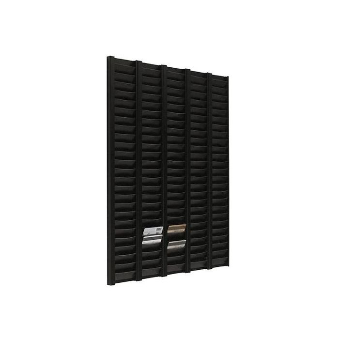 Planning sisplamo portafichas para tarjetas 75x11,5 cm ampliable negro Planning sisplamo portafichas para tarjetas 75x11,5 cm ampliable negro