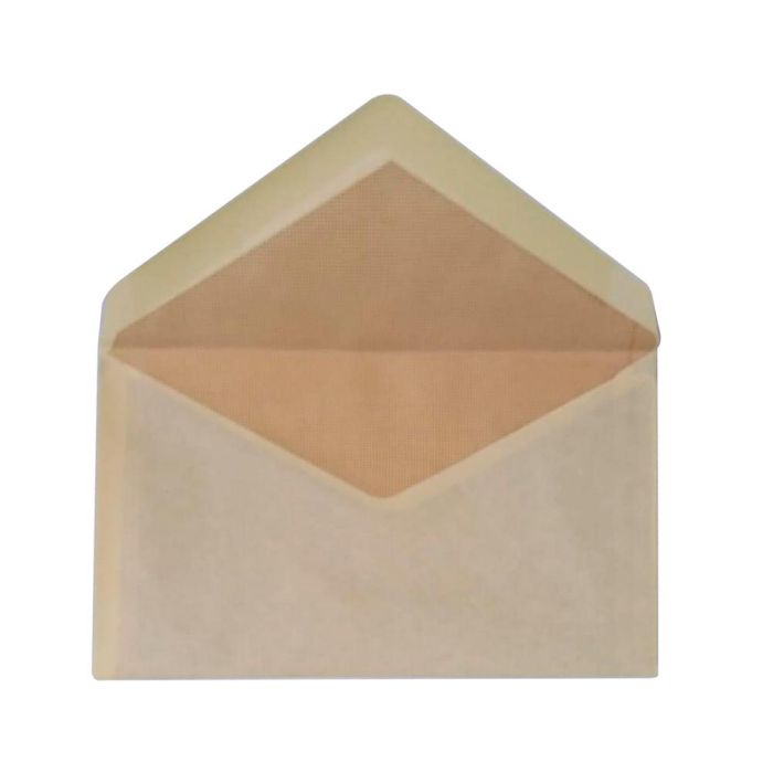 Sobre Liderpapel N.8 Crema Comercial Normalizado 120x176 mm Engomado Caja De 500 Unidades 2