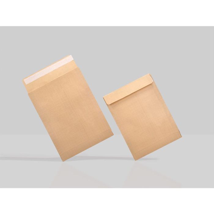 Sobre Liderpapel Bolsa N.4 Kraft Salarios 132x187 mm Tira De Silicona Caja De 500 Unidades 9