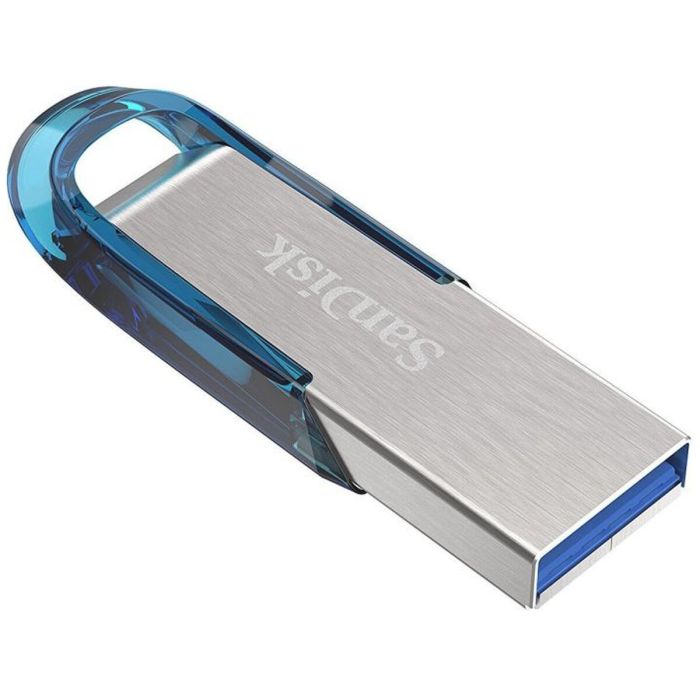 Memoria USB SanDisk SDCZ73-032G-G46B Azul Plateado 1