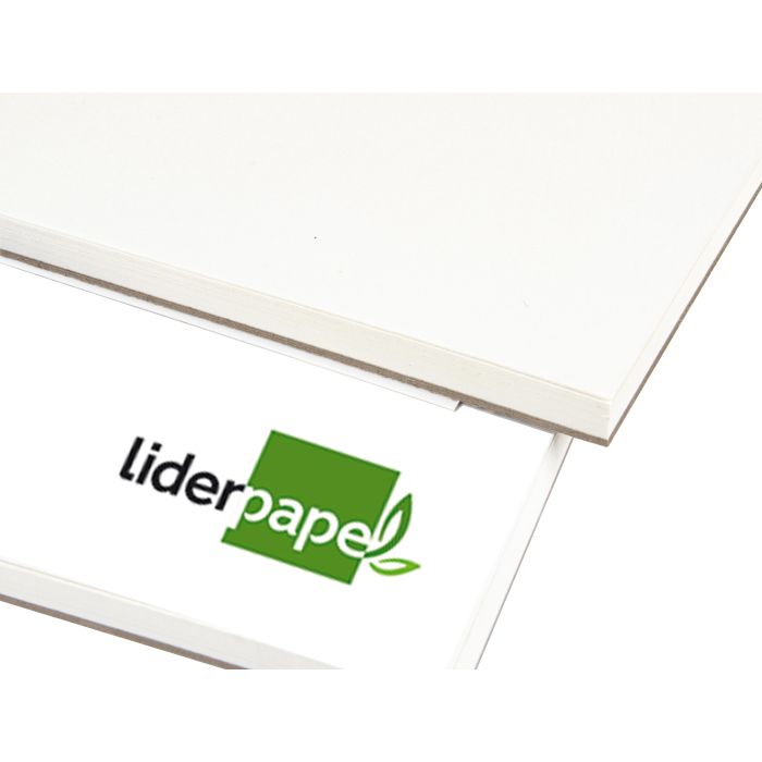 Bloc Dibujo Liderpapel Acuarela Encolado 210x297 mm 20 Hojas 300 gr-M2 Sin Recuadro 4 unidades 2