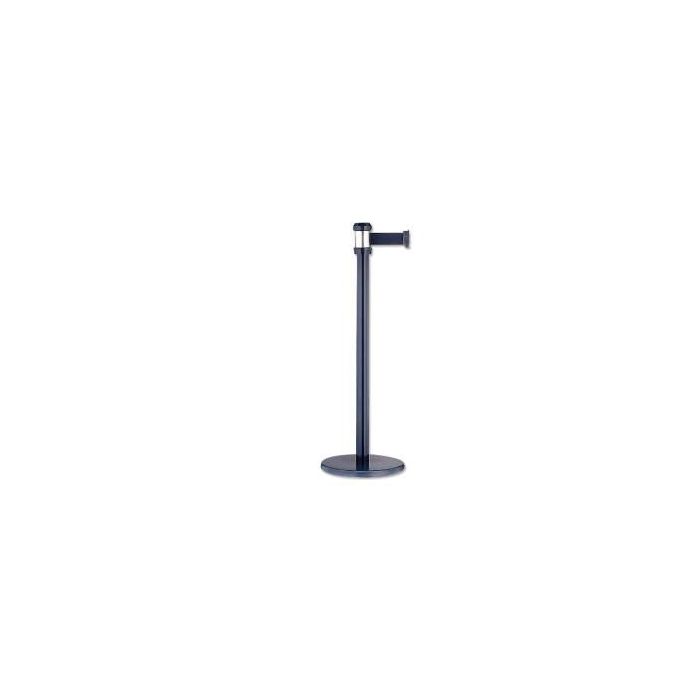 Bismark Pack De 2 Postes Separadores Metálicos Con Cinta De 2 Metros Negros Bismark Pack De 2 Postes Separadores Metálicos Con Cinta De 2 Metros Negros
