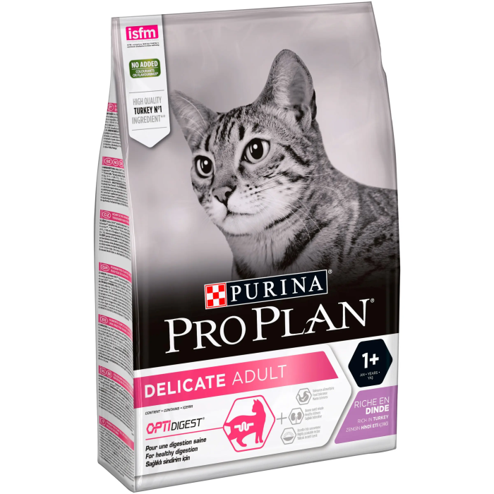 Pro Plan Feline Delicate Optidiges Pavo 3 kg