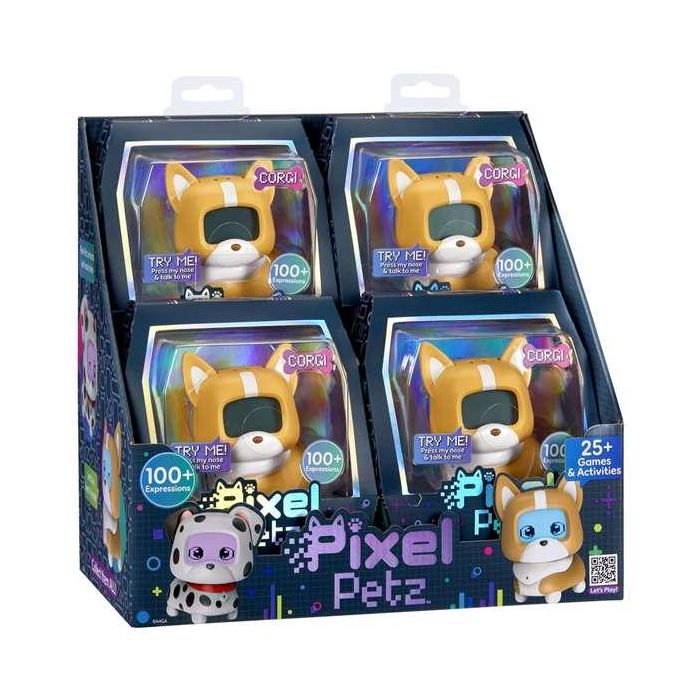 Mascota interactiva Pixel Petz. Adapta su personalidad en función de tus interacciones.Responde a tu voz. 14.60x7.62x13.97 cm 13