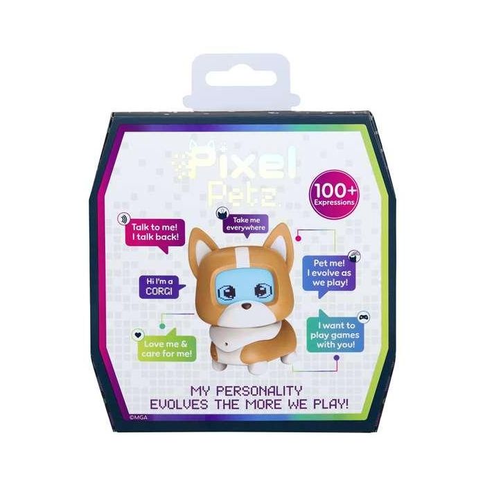 Mascota interactiva Pixel Petz. Adapta su personalidad en función de tus interacciones.Responde a tu voz. 14.60x7.62x13.97 cm 14