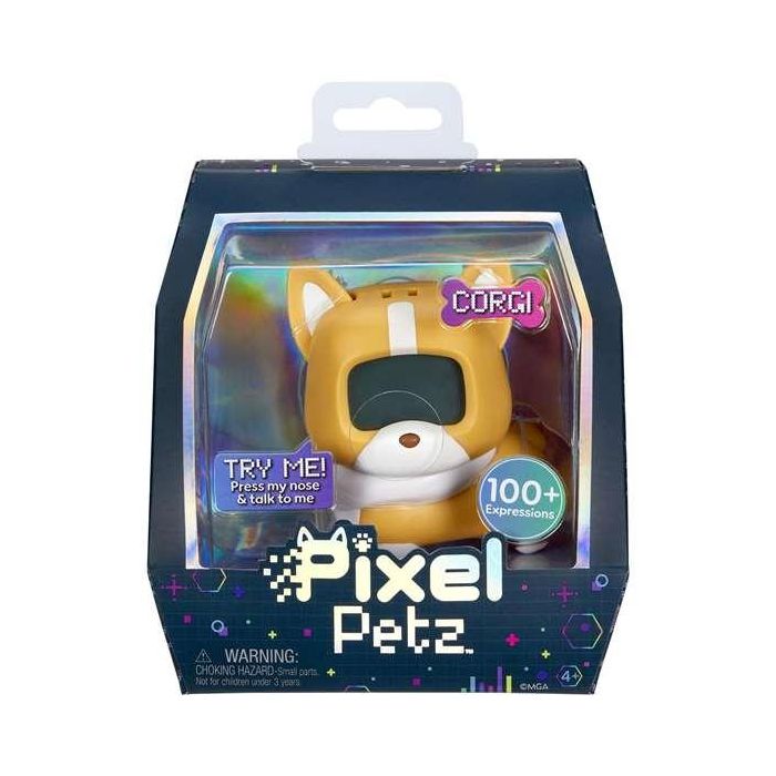 Mascota interactiva Pixel Petz. Adapta su personalidad en función de tus interacciones.Responde a tu voz. 14.60x7.62x13.97 cm 15