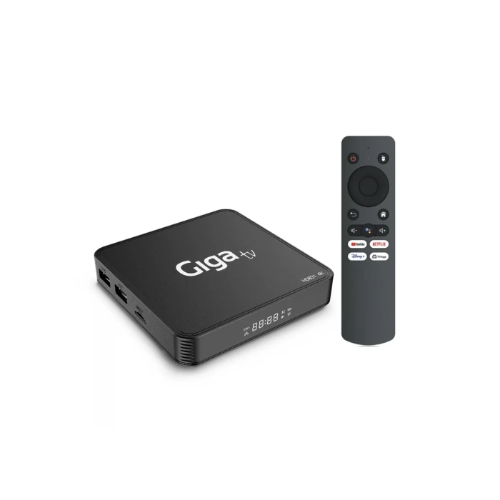 Giga TV GTV-831-0 Uhd 4K Android-Wifi 802.11-Hdmi 2.0-Rj45-Usbx2-Indicador Led 1