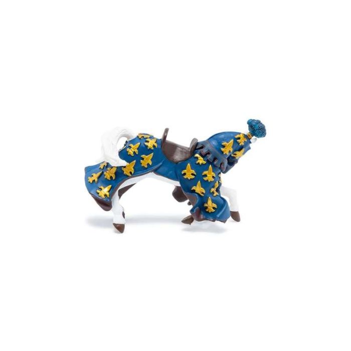 Figura caballo principe Felipe azul 13,3X5,8X8,2CM 1 Figura caballo principe Felipe azul 13,3X5,8X8,2CM 1