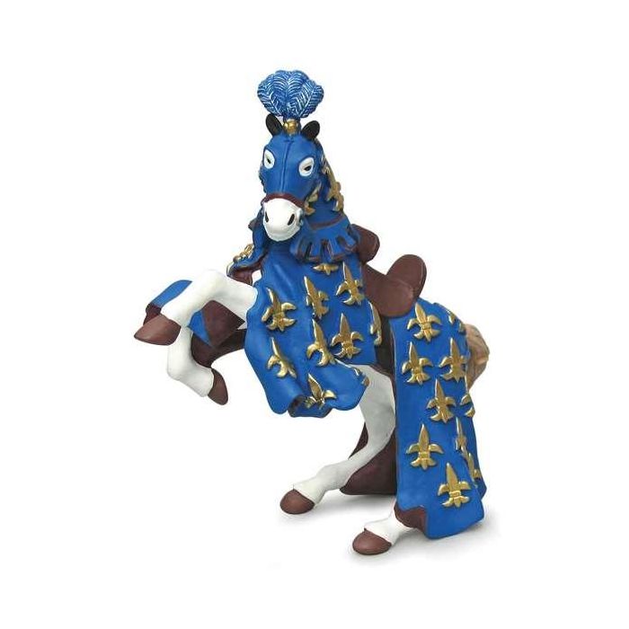 Figura caballo principe felipe azul 13,3x5,8x8,2cm Figura caballo principe felipe azul 13,3x5,8x8,2cm