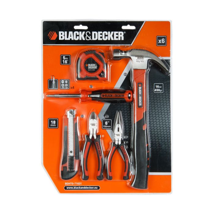 Kit de herramientas Black & Decker BDHT0-71631 2