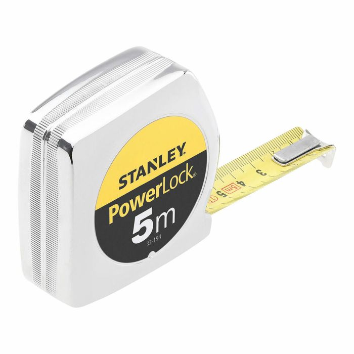Cinta Métrica Stanley Powerlock Classic Acero al carbono (5 m x 19 mm)